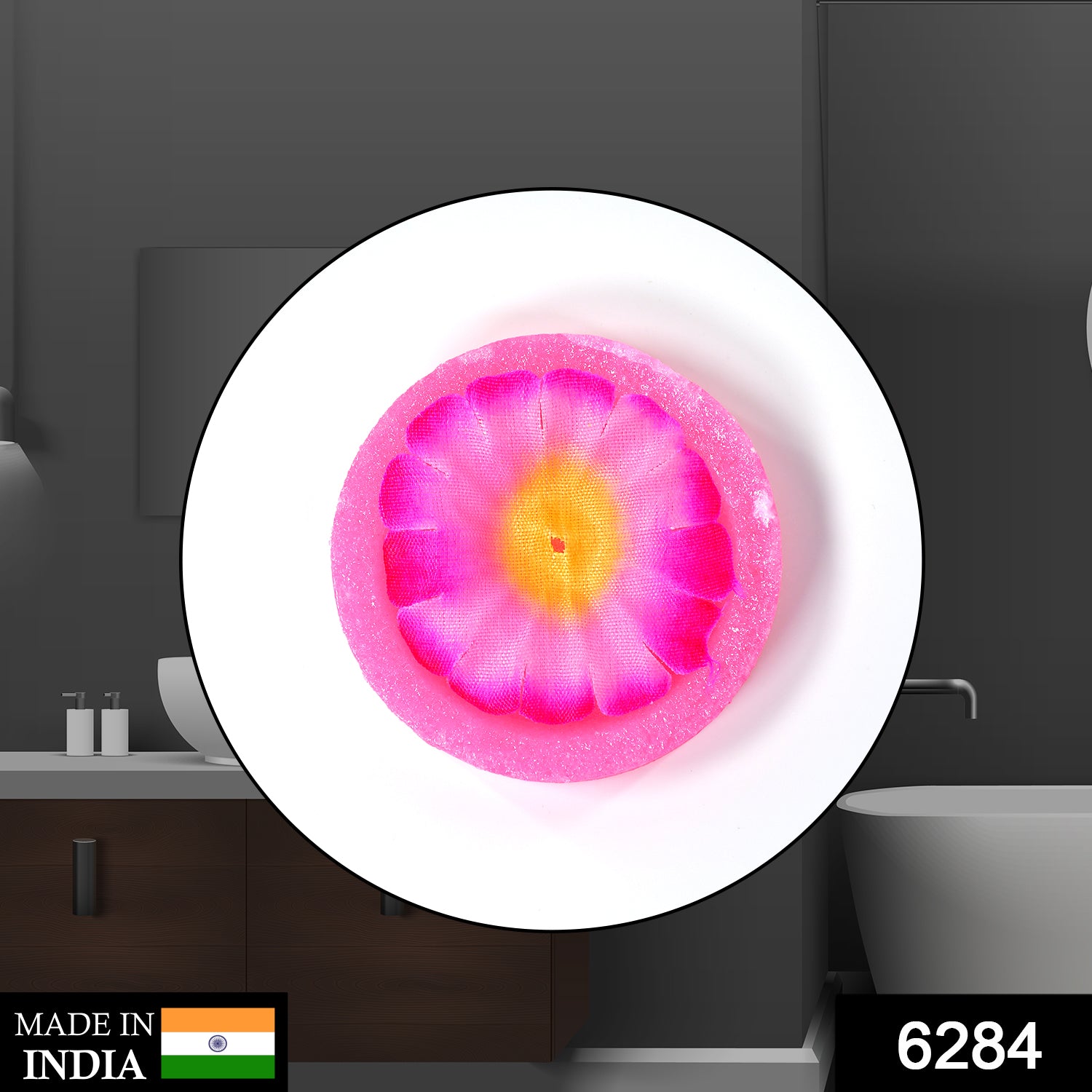 6284 World Air Freshener Flowers Block For Bathroom And Toilet 6284 World Air Freshener Flowers Block For Bathroom And Toilet